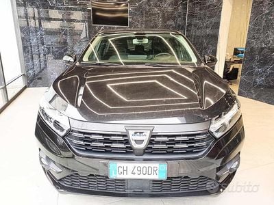 Usata Dacia Sandero Expression 101 CV (74 kW) 2022 Nero Berlina