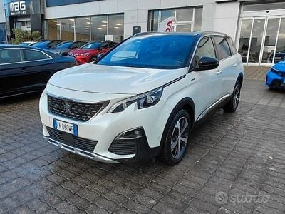 Usata Peugeot 5008 GT-line 130 CV (95 kW) 2018 Bianco Station wagon
