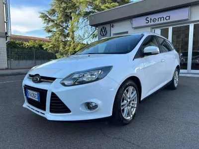 Usata Ford Focus Business Edition 116 CV (85 kW) 2014 Bianco Station wagon