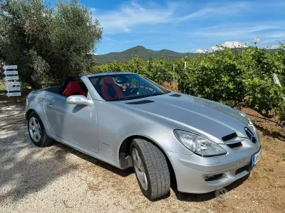 Usata Mercedes SLK200 163 CV (119 kW) 2004 Grigio Cabrio