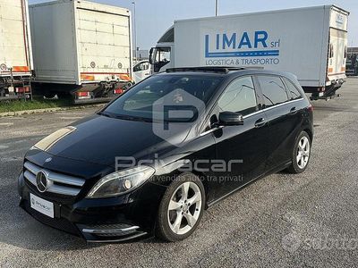 Usata Mercedes B180 Premium 109 CV (80 kW) 2013 Nero Monovolume