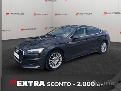 Usata Audi A5 Sportback Business 204 CV (150 kW) 2020 Grigio Utilitaria
