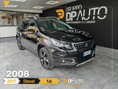 Usata Peugeot 2008 Allure 99 CV (72 kW) 2017 Nero SUV