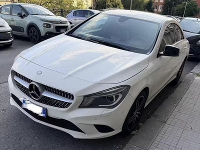 Usata Mercedes CLA200 136 CV (100 kW) 2015 Bianco Berlina