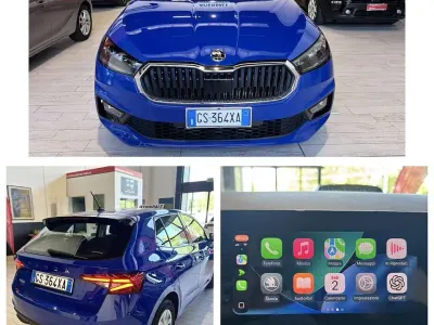 Usata Skoda Fabia 95 CV (69 kW) 2024 Blu mediterraneo Utilitaria