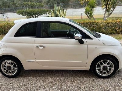 Usata Fiat 500 Sport 75 CV (55 kW) 2009 Bianco Utilitaria