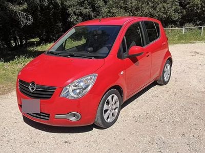 Usata Opel Agila 86 CV (63 kW) 2008 Rosso Utilitaria
