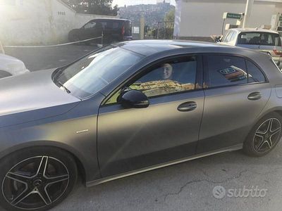 Usata Mercedes A180 Premium 116 CV (85 kW) 2021 Grigio Berlina