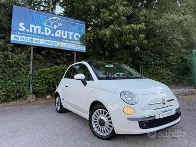 Usata Fiat 500 Lounge 69 CV (50 kW) 2012 Bianco Utilitaria