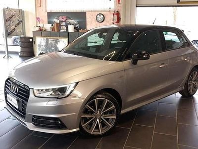 Usata Audi A1 Sportback S-Line 82 CV (60 kW) 2018 Silver metallic / tetto nero Utilitaria
