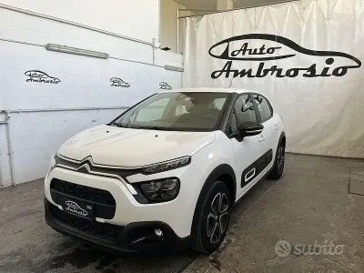 Usata Citroën C3 Shine 102 CV (75 kW) 2022 Bianco Utilitaria