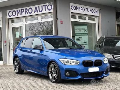 Usata BMW 116 M Sport 115 CV (84 kW) 2018 Blu Utilitaria