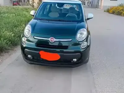 Usata Fiat 500L 105 CV (77 kW) 2014 Verde Monovolume