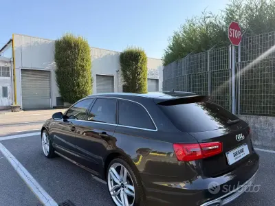 Usata Audi A6 S-Line 177 CV (130 kW) 2012 Grigio Station wagon