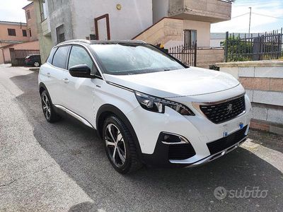 Usata Peugeot 3008 GT-line 120 CV (88 kW) 2017 Bianco Berlina
