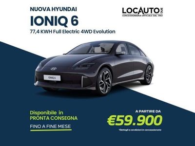 usata Hyundai Ioniq 6 6 77.4 kWh AWD Evolution nuova a Torino