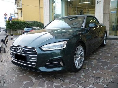 Usata Audi A5 Cabriolet 285 CV (209 kW) 2019 Verde Cabrio