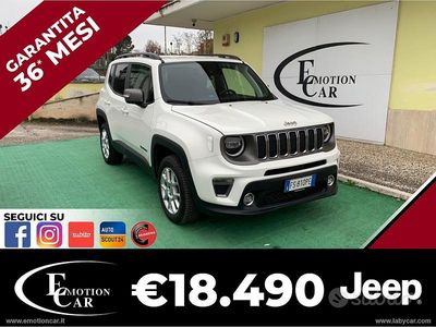 Usata Jeep Renegade Limited 140 CV (102 kW) 2019 Bianco SUV