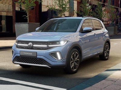 Nuova VW T-Cross R-line Plus 116 CV (85 kW) 2026 Clear blue metallizzato SUV
