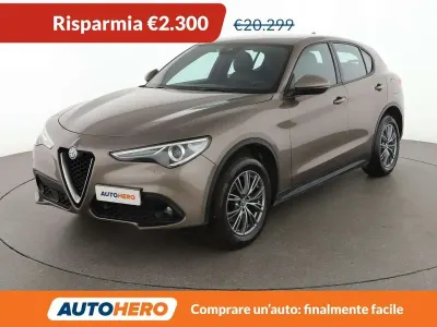 Usata Alfa Romeo Stelvio Executive 209 CV (153 kW) 2018 Grigio SUV