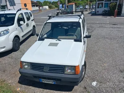 Usata Fiat Panda 54 CV (39 kW) 2001 Bianco Furgone
