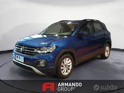 Usata VW T-Cross Style 95 CV (69 kW) 2023 Blu SUV