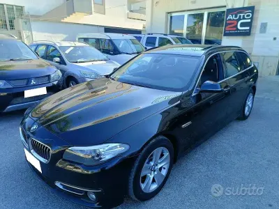 Usata BMW 520 Luxury Line 184 CV (135 kW) 2013 Nero Station wagon