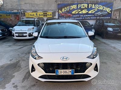Usata Hyundai i10 66 CV (48 kW) 2020 Bianco Utilitaria