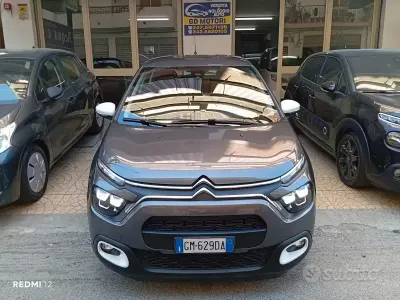 Usata Citroën C3 Shine 102 CV (75 kW) 2022 Grigio Utilitaria