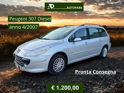 Brugt Peugeot 307 90 HK (66 kW) 2007 Grå Stationcar