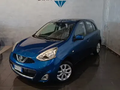 Second-hand Nissan Micra Acenta 80 CP (58 kW) 2015 Albastru Hatchback