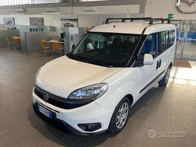 Usata Fiat Doblò Pop 95 CV (69 kW) 2016 Bianco Monovolume