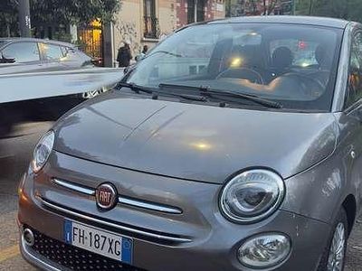 Begagnad Fiat 500 Lounge 69 HK (50 kW) 2017 Grå Halvkombi