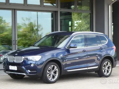 Usata BMW X3 xLine 190 CV (139 kW) 2016 Deepsea blue SUV