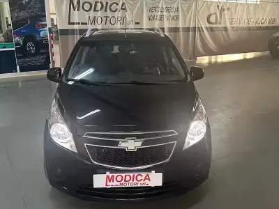 Usata Chevrolet Spark LS 79 CV (58 kW) 2010 Nero Utilitaria