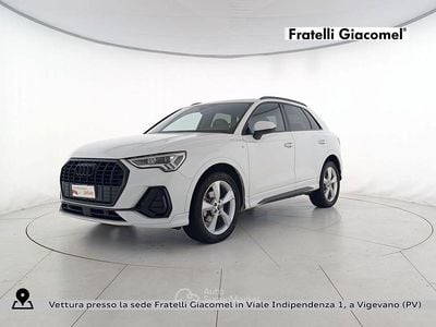 Usata Audi Q3 S-Line 150 CV (110 kW) 2022 Bianco ghiacciaio metallizzato SUV