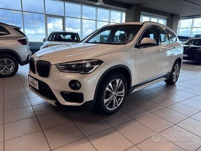 Usata BMW X1 Sport Line 150 CV (110 kW) 2017 Bianco SUV