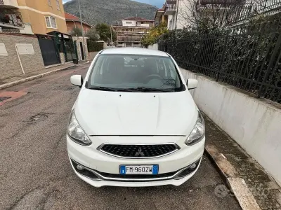 Usata Mitsubishi Space Star Invite 71 CV (52 kW) 2018 Bianco Berlina