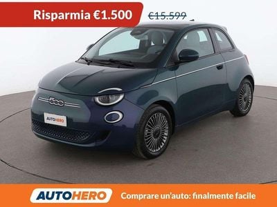 Usata Fiat 500e Icon 86 kW (118 CV) 2021 Verde Berlina