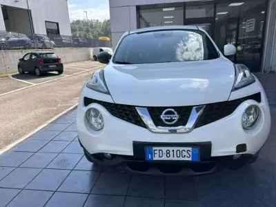 Usata Nissan Juke Acenta 110 CV (80 kW) 2012 Bianco SUV