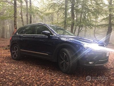 Usata VW Tiguan Advance 150 CV (110 kW) 2019 Blu SUV