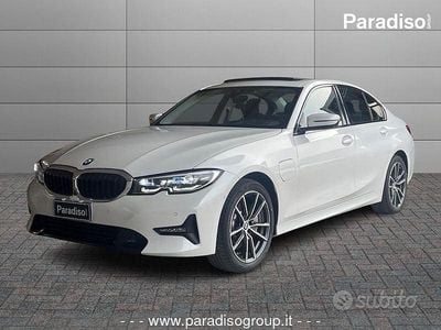 Usata BMW 330e M Sport 292 CV (214 kW) 2020 Bianco Berlina