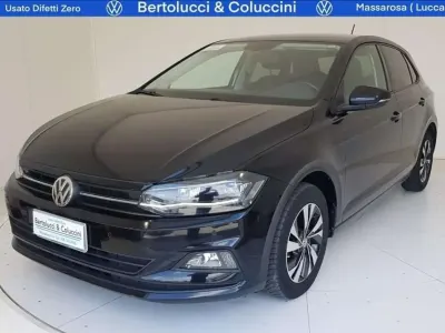 Usata VW Polo Comfortline 95 CV (69 kW) 2018 Nero Utilitaria