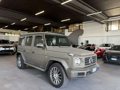 Begagnad Mercedes G500 Premium Plus 421 HK (309 kW) 2019 Grön SUV