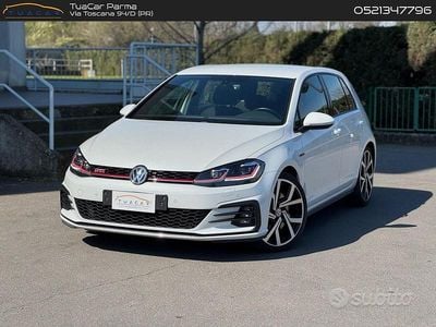 Usata VW Golf VII Highline 245 CV (180 kW) 2019 Bianco Berlina