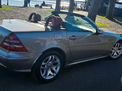 Usata Mercedes SLK200 Edition 163 CV (119 kW) 2003 Grigio Cabrio