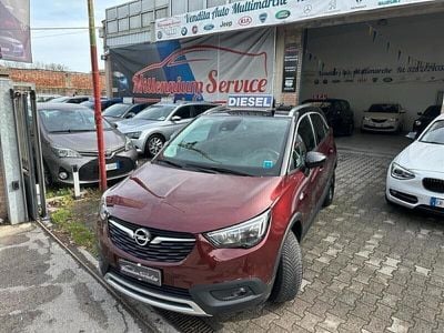 Usata Opel Crossland X Design Edition 102 CV (75 kW) 2019 Rosso SUV