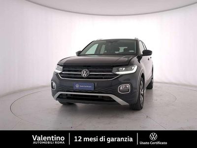 Usata VW T-Cross Advance 110 CV (80 kW) 2023 Nero SUV