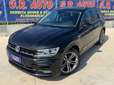 Gebraucht VW Tiguan R-line 116 PS (85 kW) 2018 Schwarz SUV