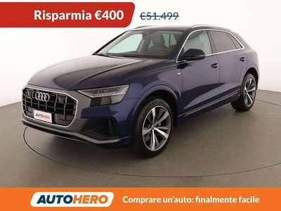 Usata Audi Q8 286 CV (210 kW) 2019 Blu SUV